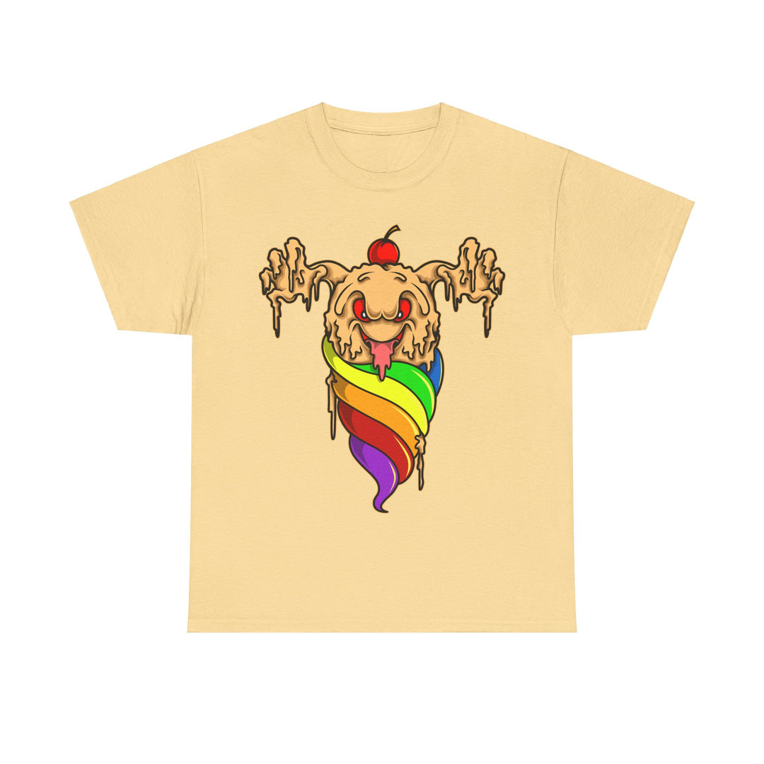 Monster Ice Cream Unisex Heavy Cotton Tee