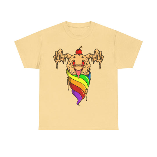 Monster Ice Cream Unisex Heavy Cotton Tee