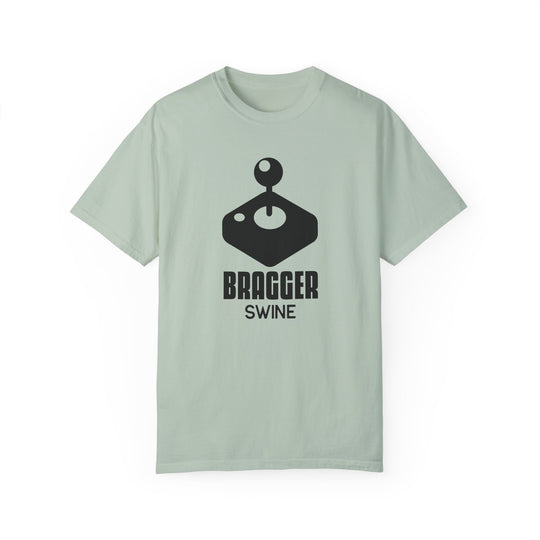 BraggerSwine Unisex Garment-Dyed T-Shirt - Joystick