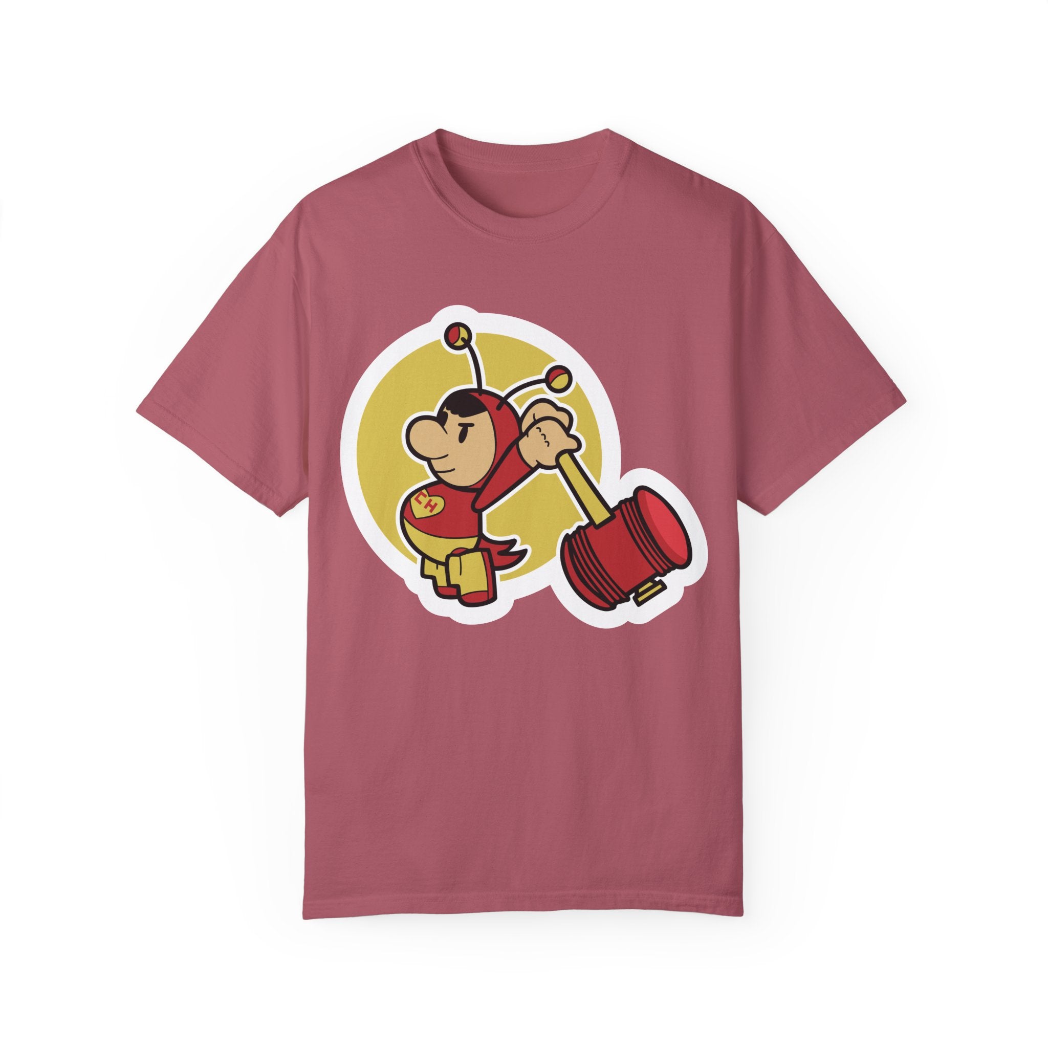 BraggerSwine Unisex Garment-Dyed T-Shirt - Chapulin