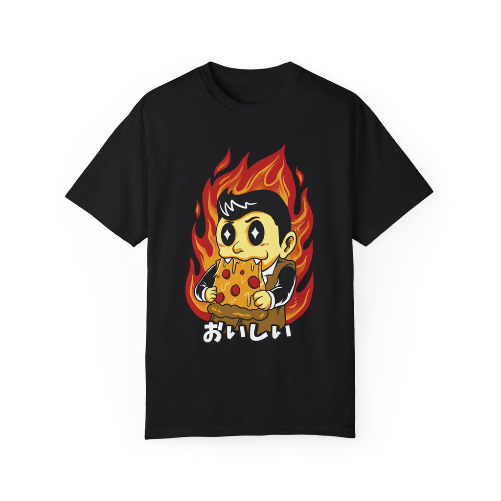 BraggerSwine Unisex Garment-Dyed T-Shirt - Pizza Beast Mode
