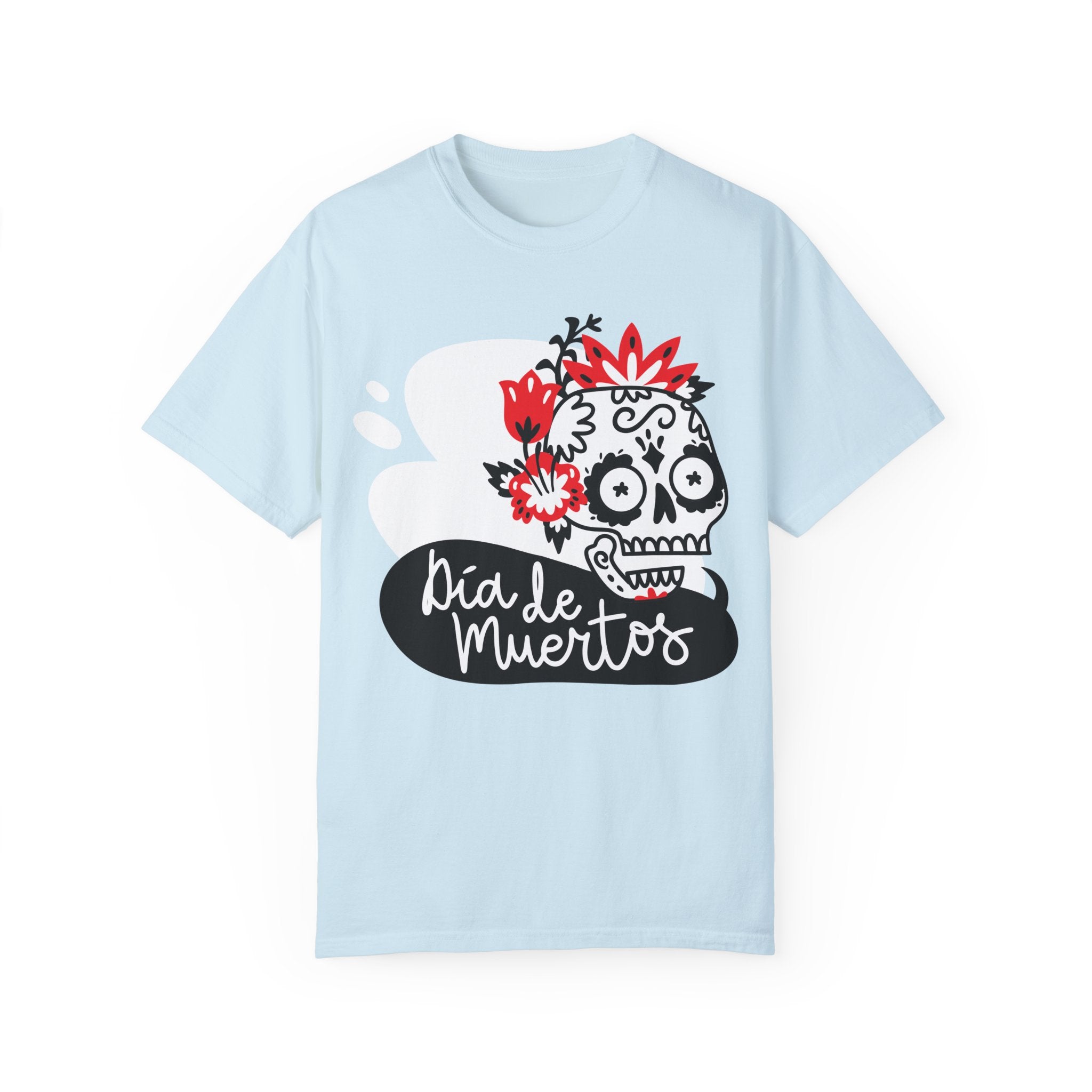 BraggerSwine Unisex Garment-Dyed T-Shirt - Dia De Muertos
