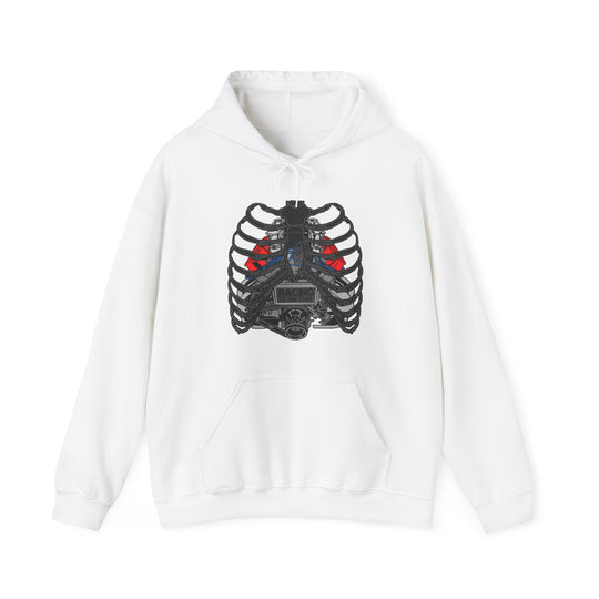 Skeleton Engine Unisex Heavy Blend™ Hooded Sweatshirt