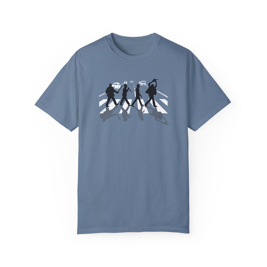 BraggerSwine Unisex Garment-Dyed T-Shirt - Abby Road Killer