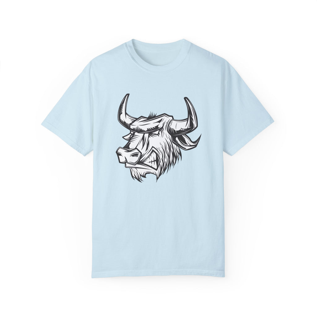 BraggerSwine Unisex Garment-Dyed T-Shirt - Bull