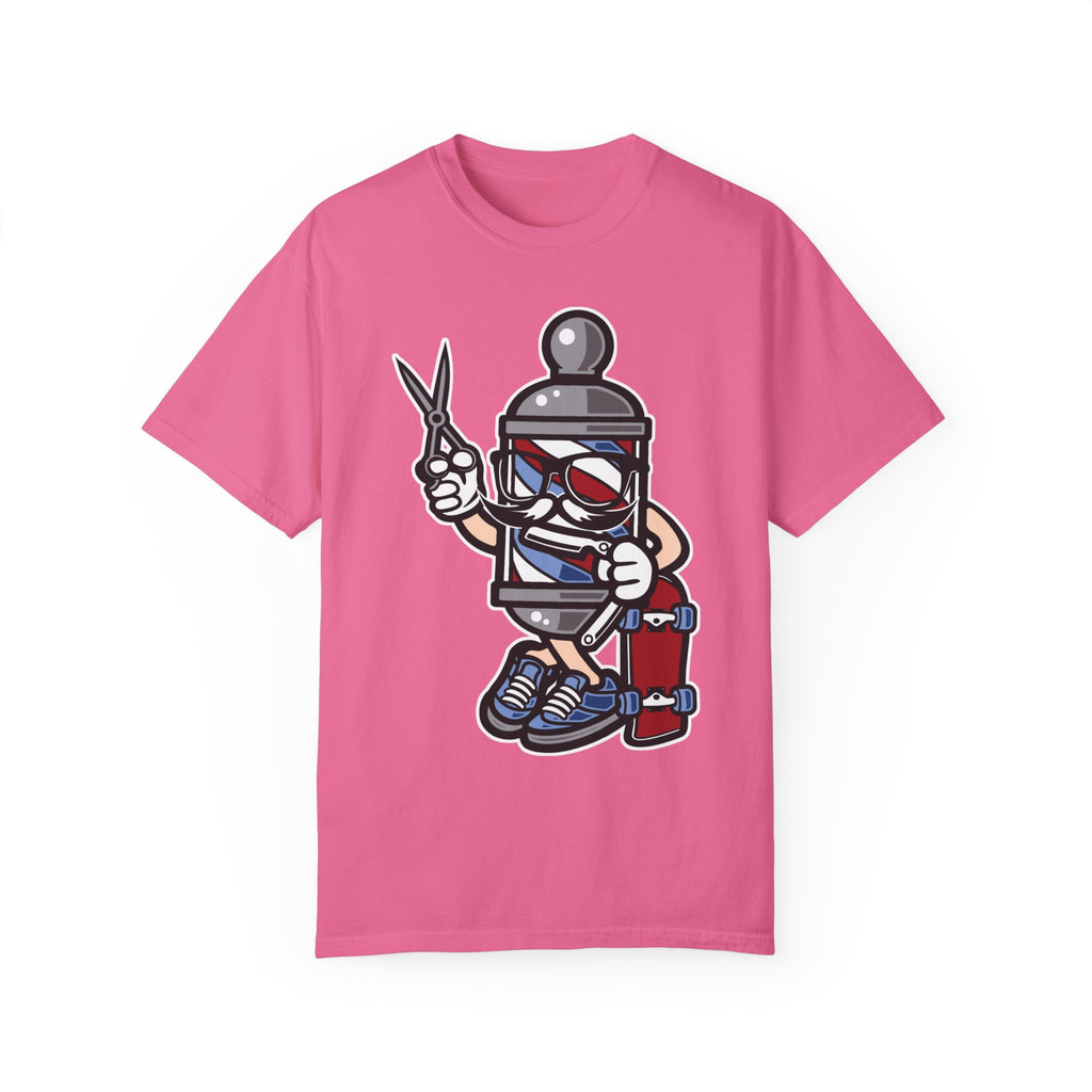 BraggerSwine Unisex Garment-Dyed T-Shirt - Barber Fresh Cut