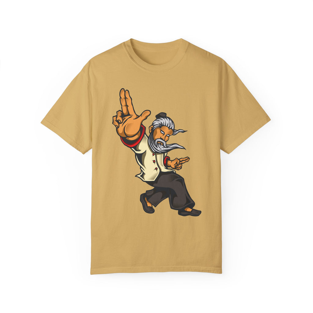 BraggerSwine Unisex Garment-Dyed T-Shirt - Kungfu Shifu