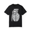 BraggerSwine Unisex Garment-Dyed T-Shirt - Grenade Brain