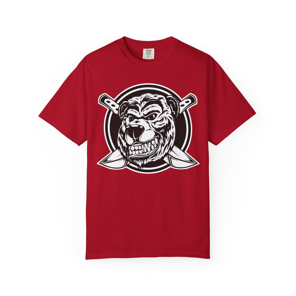 Wolf Head with Knives T-Shirt