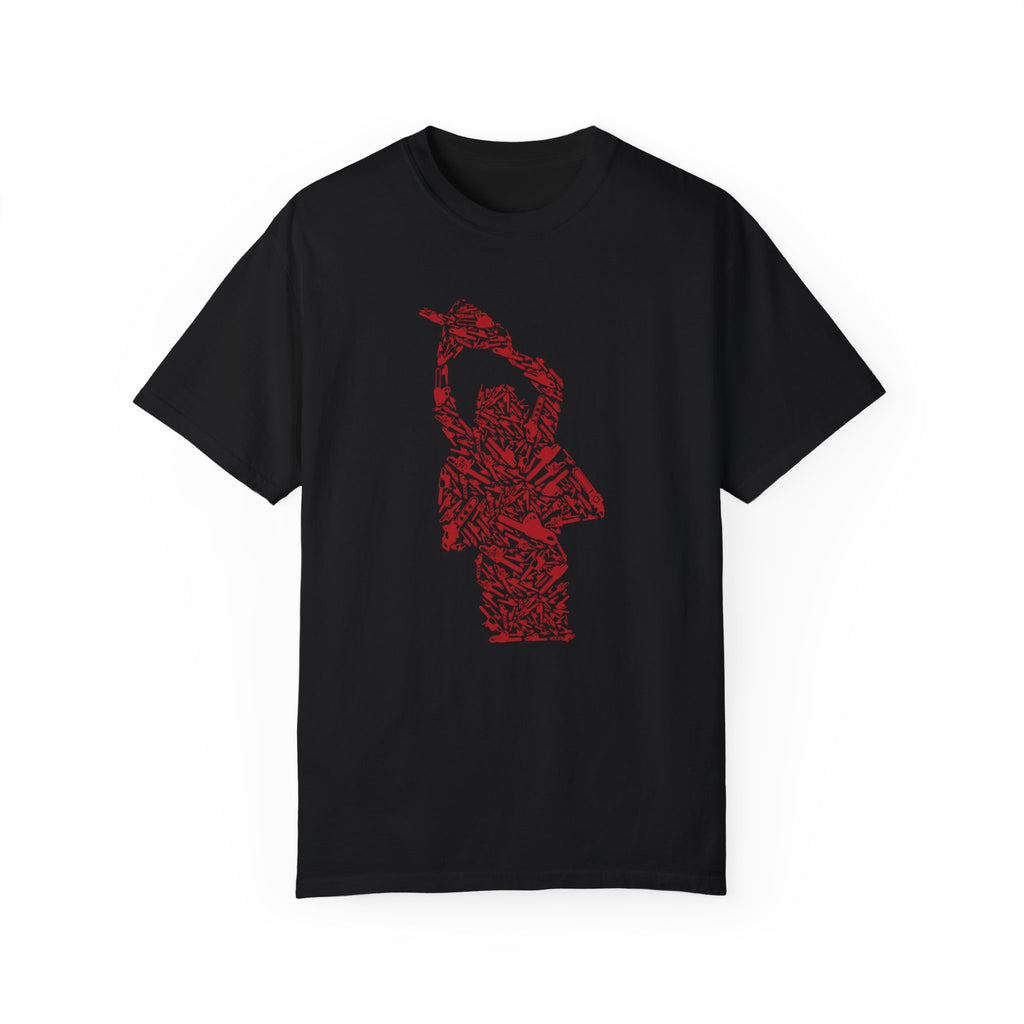 BraggerSwine Unisex Garment-Dyed T-Shirt - Chainsaw Killer