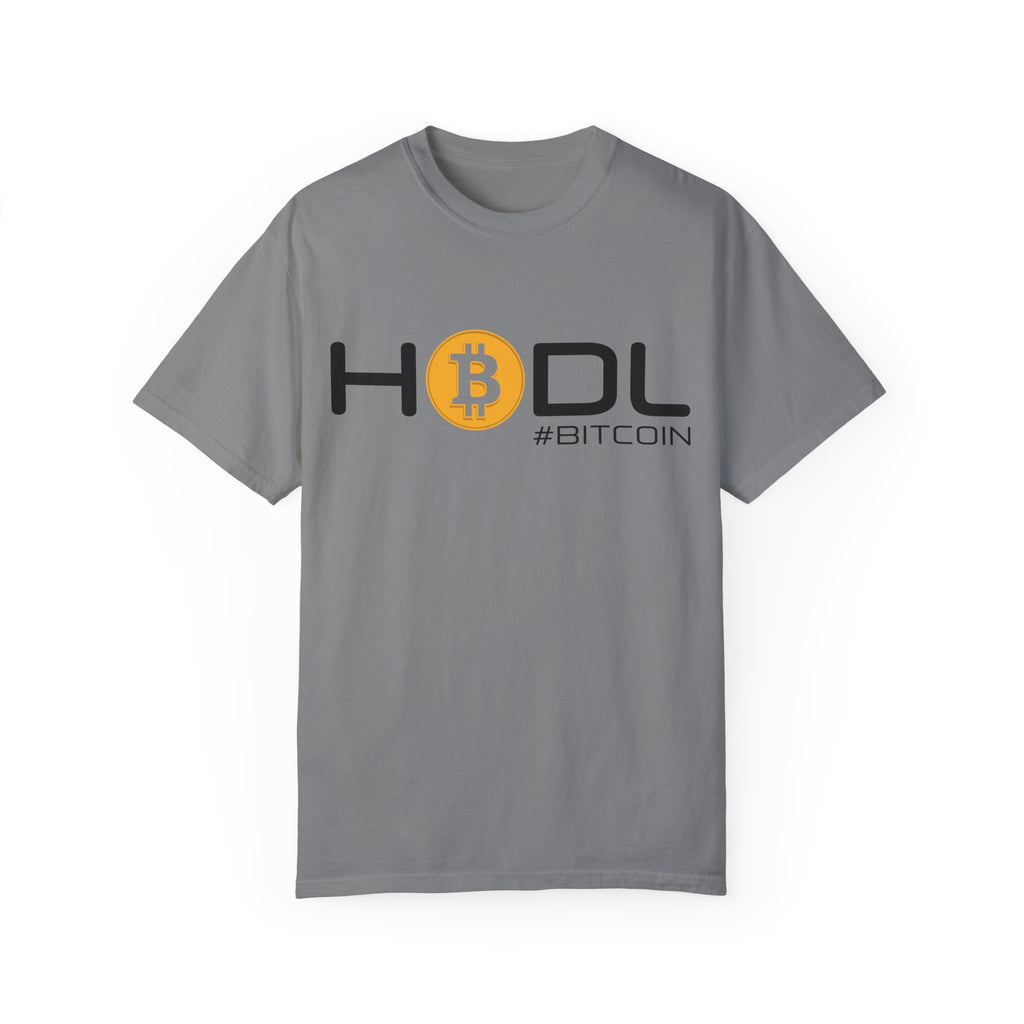 BraggerSwine Unisex Garment-Dyed T-Shirt - HODL Bitcoin