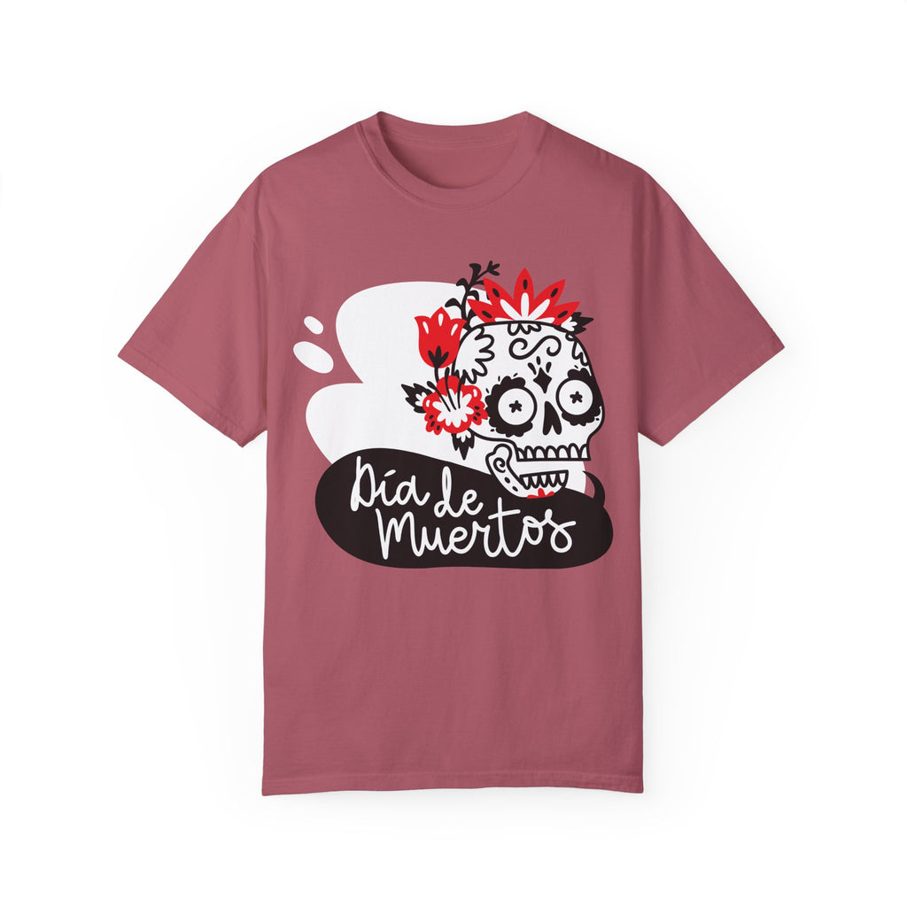 BraggerSwine Unisex Garment-Dyed T-Shirt - Dia De Muertos
