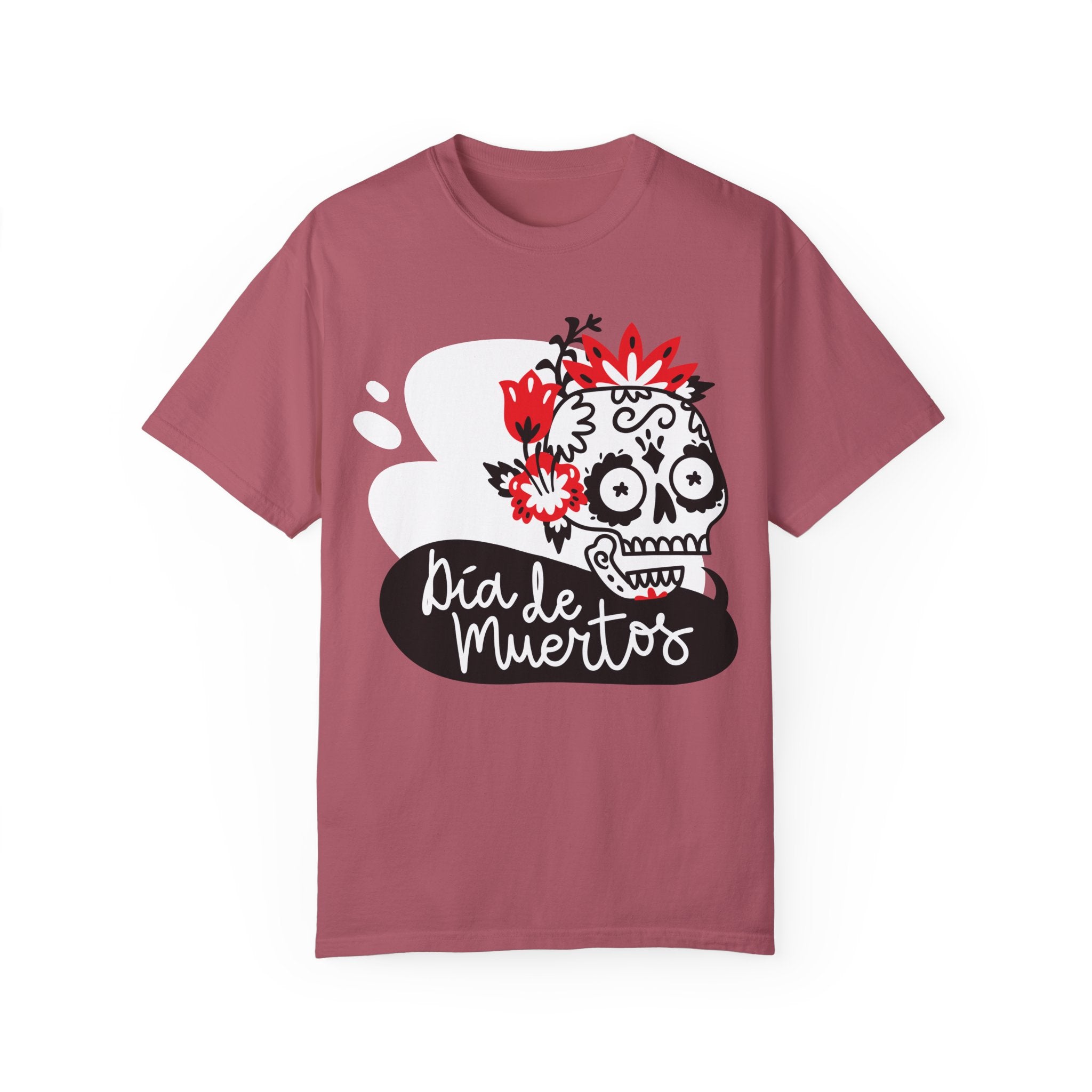 BraggerSwine Unisex Garment-Dyed T-Shirt - Dia De Muertos