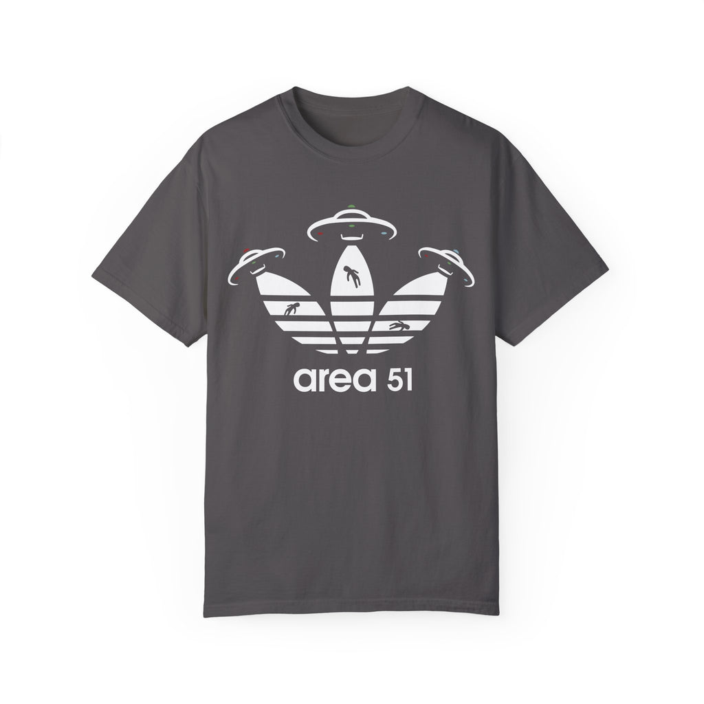 BraggerSwine Unisex Garment-Dyed T-Shirt - Area 51