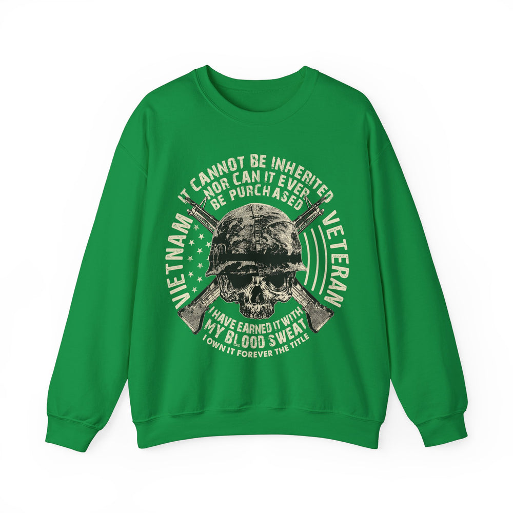 Vietnam Veteran Skull Unisex Heavy Blend™ Crewneck Sweatshirt