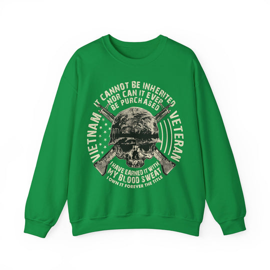 Vietnam Veteran Skull Unisex Heavy Blend™ Crewneck Sweatshirt