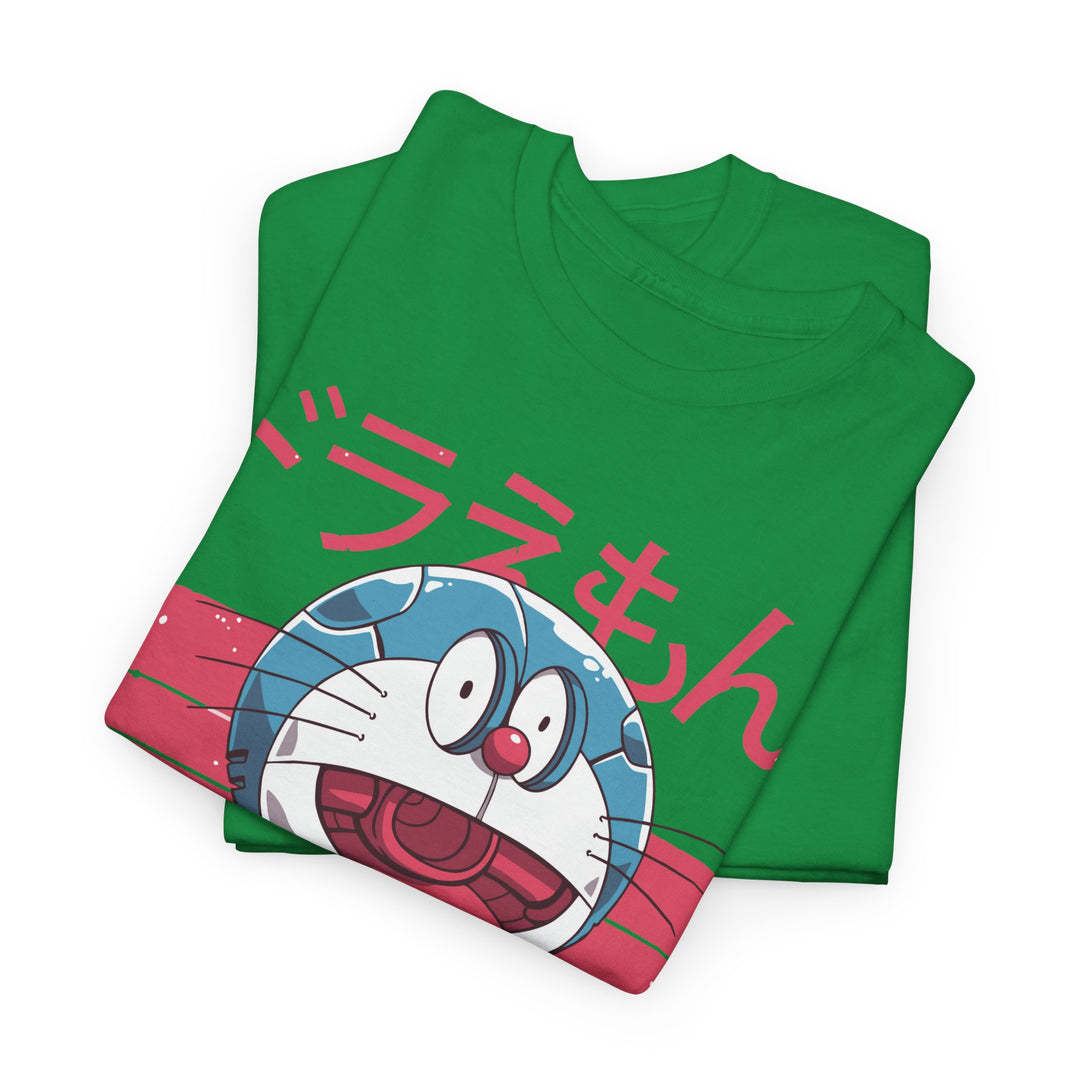 Doraemon Robot Unisex Heavy Cotton Tee