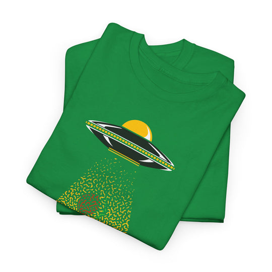 Alien Pizza Unisex Heavy Cotton Tee