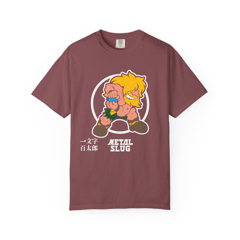 Metal Slug Bancho Character T-Shirt — Retro Arcade Gamer Tee