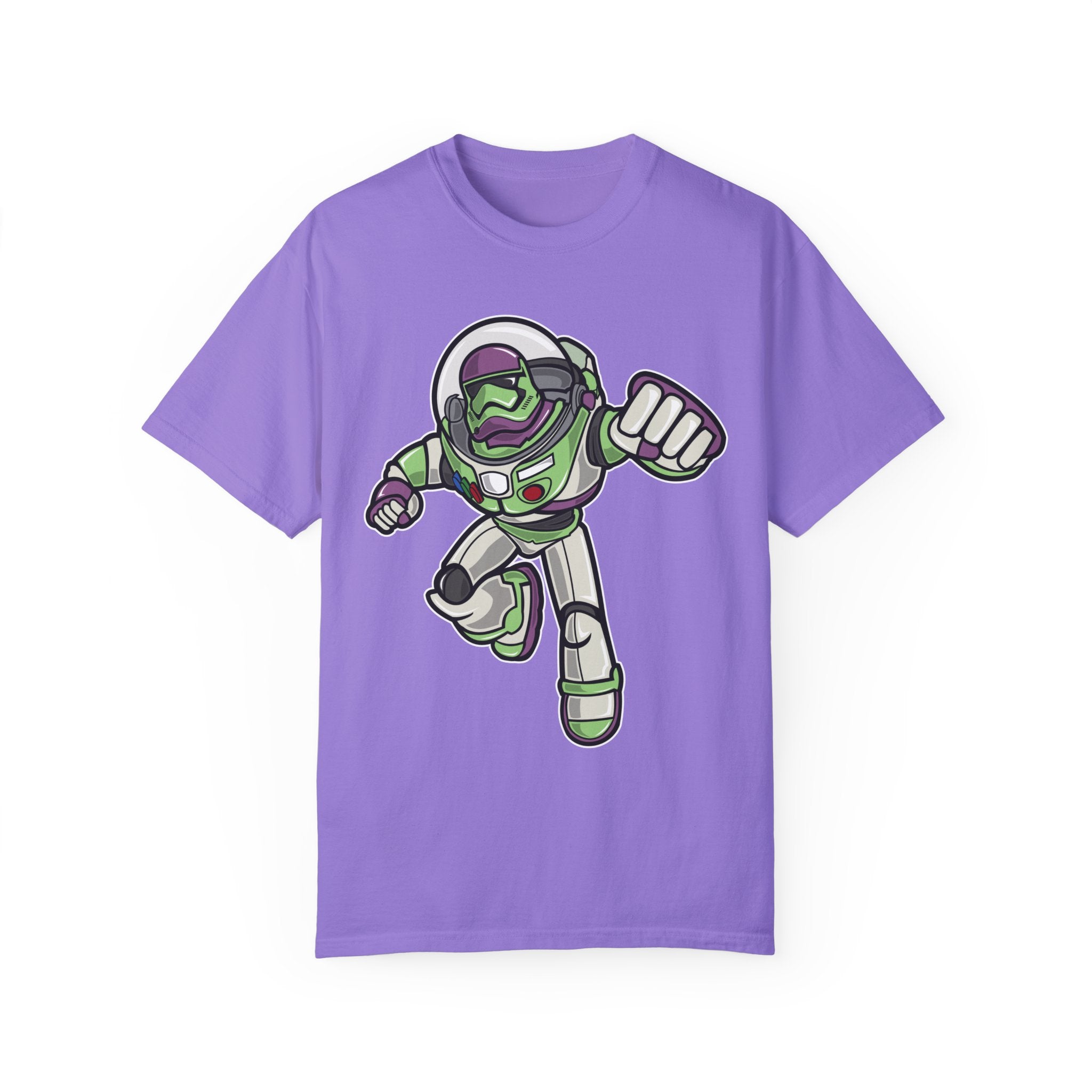 BraggerSwine Unisex Garment-Dyed T-Shirt - Buzz Storm Trooper