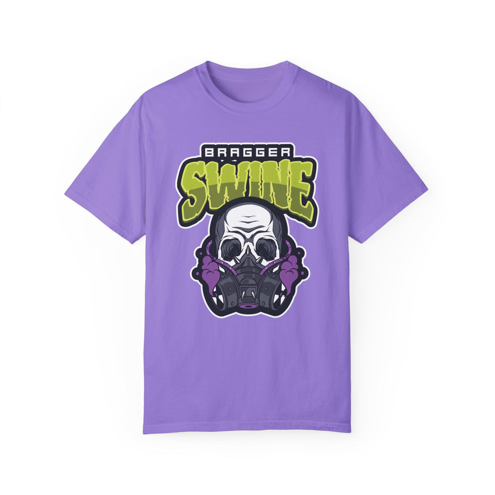 BraggerSwine Unisex Garment-Dyed T-Shirt - BraggerSwine Toxic Gaming