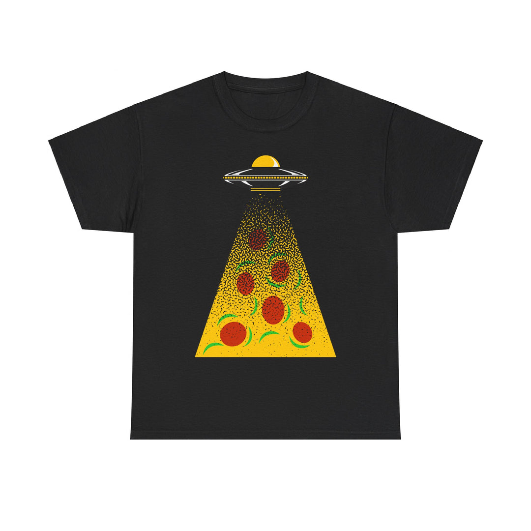 Alien Pizza Unisex Heavy Cotton Tee