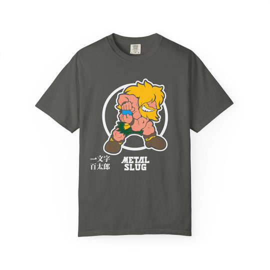 Metal Slug Bancho Character T-Shirt — Retro Arcade Gamer Tee