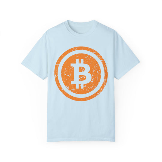 BraggerSwine Unisex Garment-Dyed T-Shirt - Vintage Bitcoin