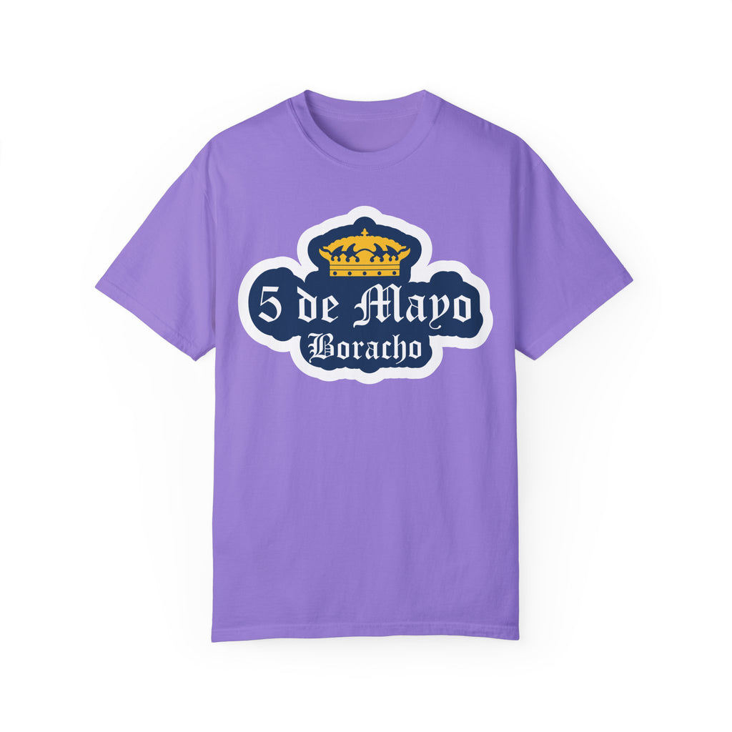 BraggerSwine Unisex Garment-Dyed T-Shirt - 5 De Boracho - Tee