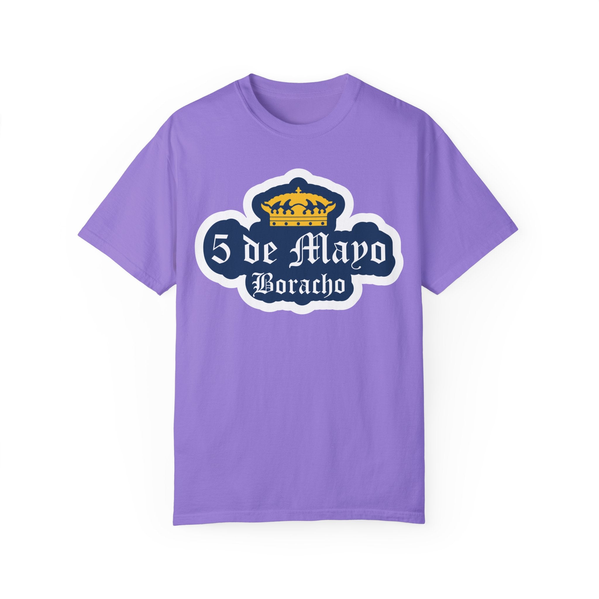BraggerSwine Unisex Garment-Dyed T-Shirt - 5 De Boracho - Tee