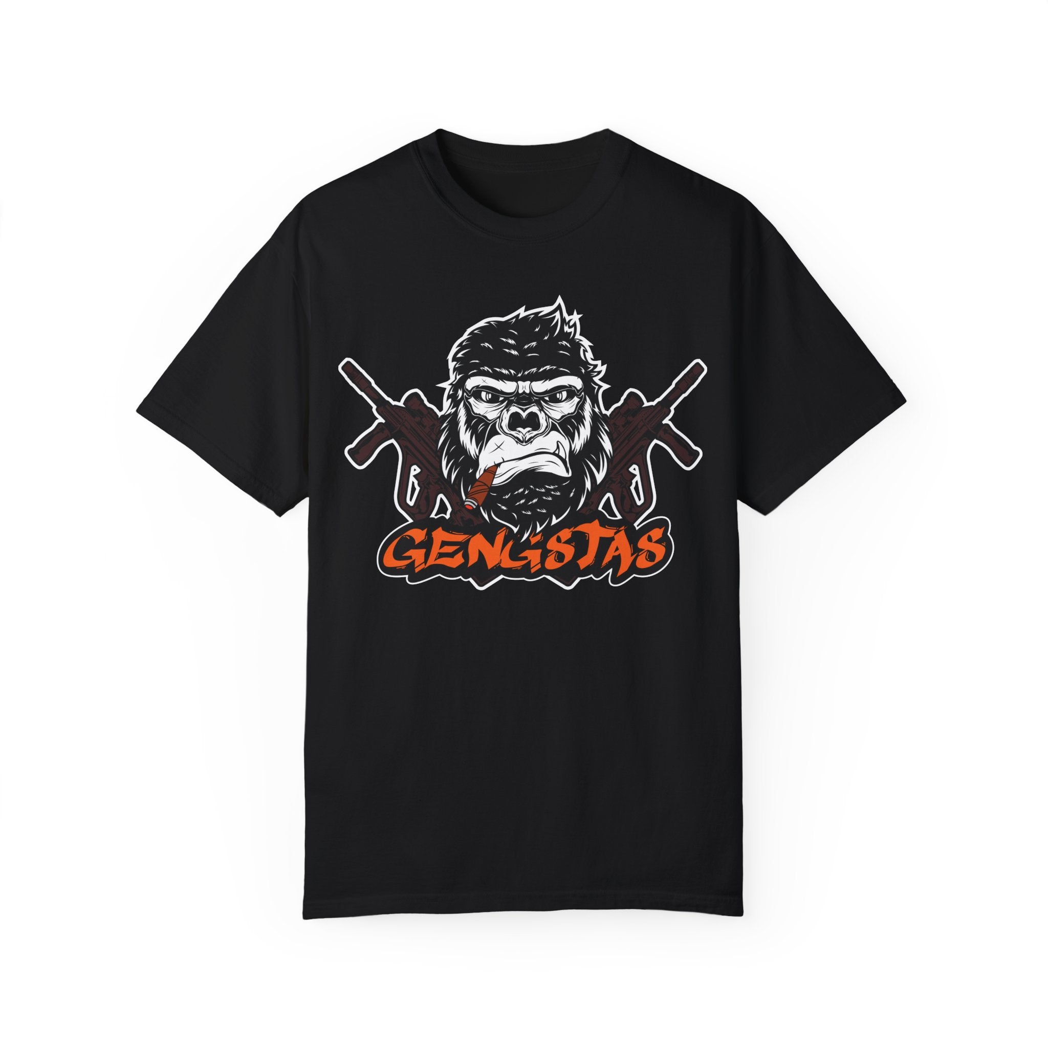 BraggerSwine Unisex Garment-Dyed T-Shirt - Gorilla Gengstas