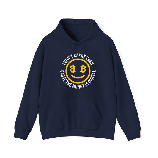 BraggerSwine Unisex Heavy Blend™ Hooded Sweatshirt  - Bitcoin No Cash