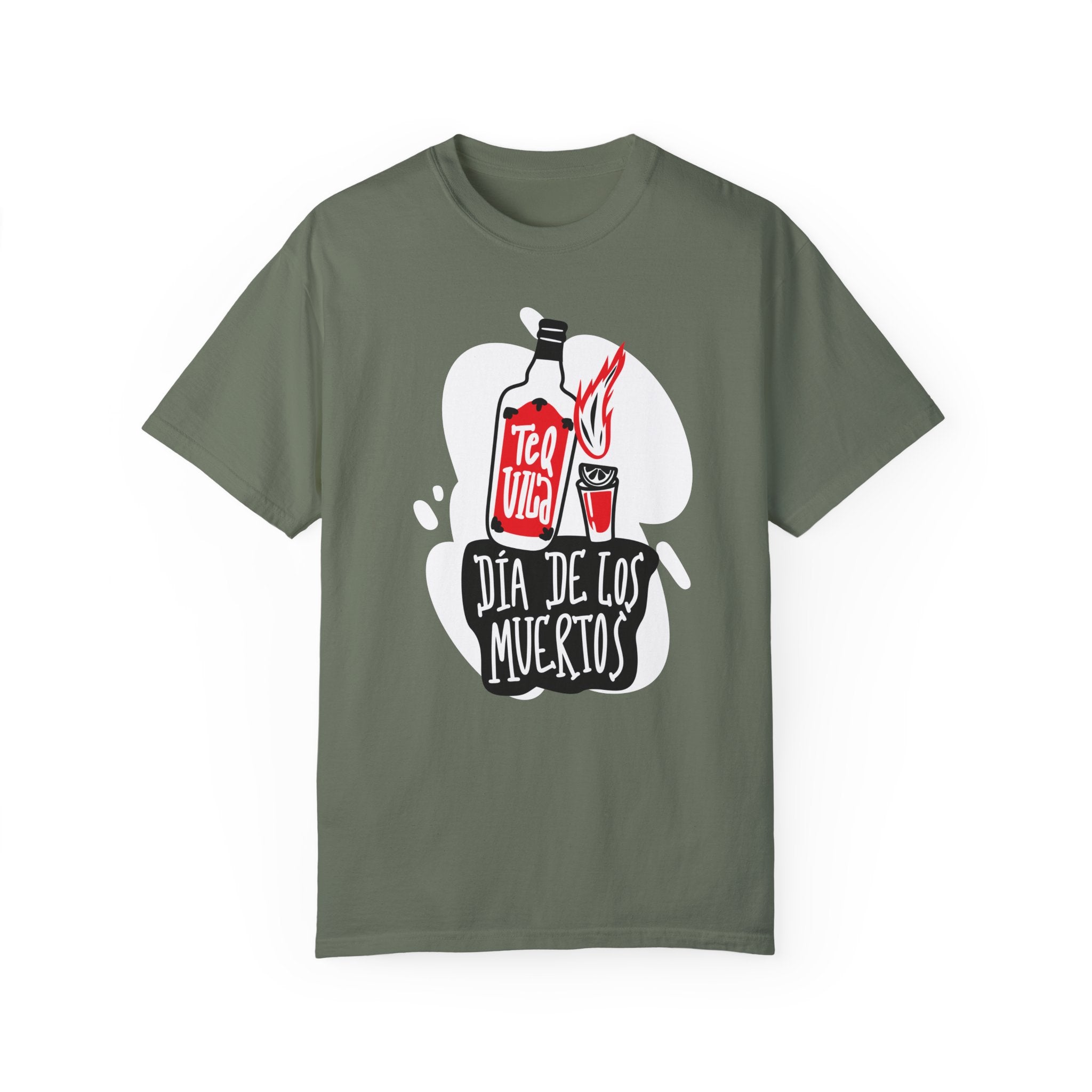 BraggerSwine Unisex Garment-Dyed T-Shirt - Dia De Los Muertos