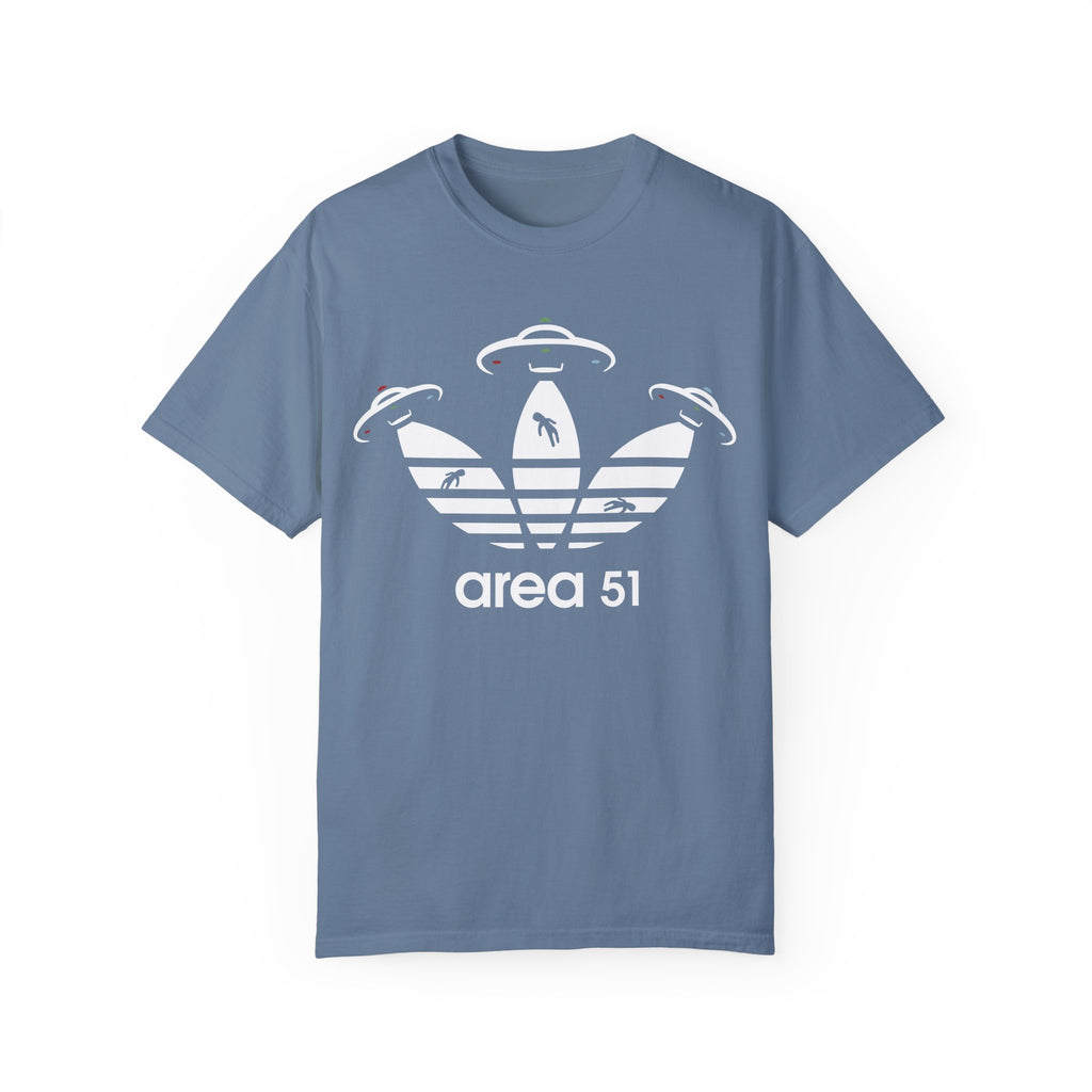 BraggerSwine Unisex Garment-Dyed T-Shirt - Area 51