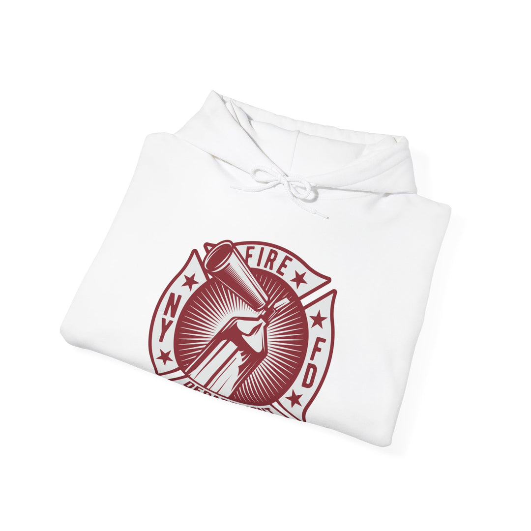 NY FD Fire Department Unisex Heavy Blend™ Hooded Sweatshirt