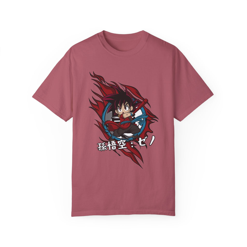 BraggerSwine Unisex Garment-Dyed T-Shirt - Baby Goku - Tee