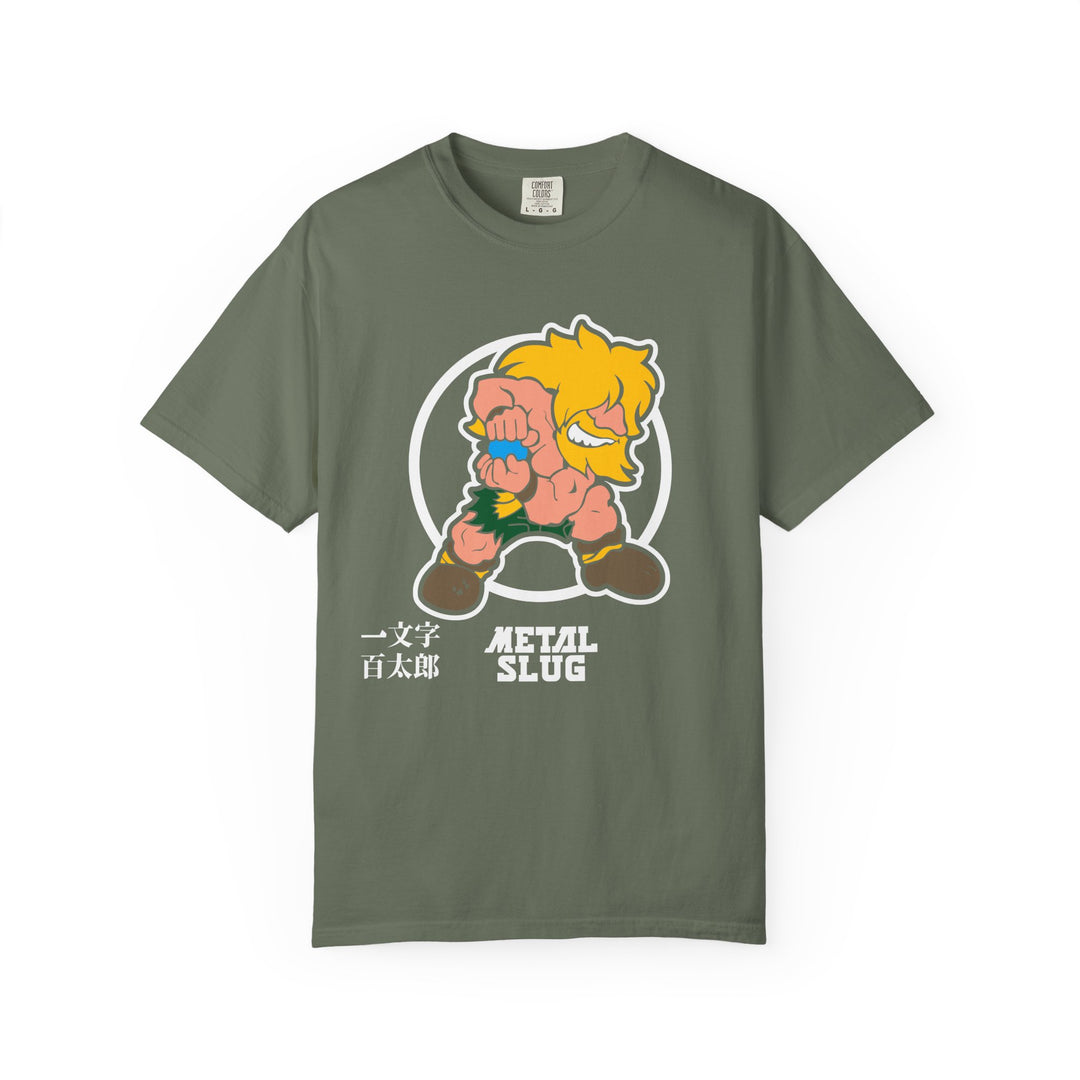 Metal Slug Bancho Character T-Shirt — Retro Arcade Gamer Tee