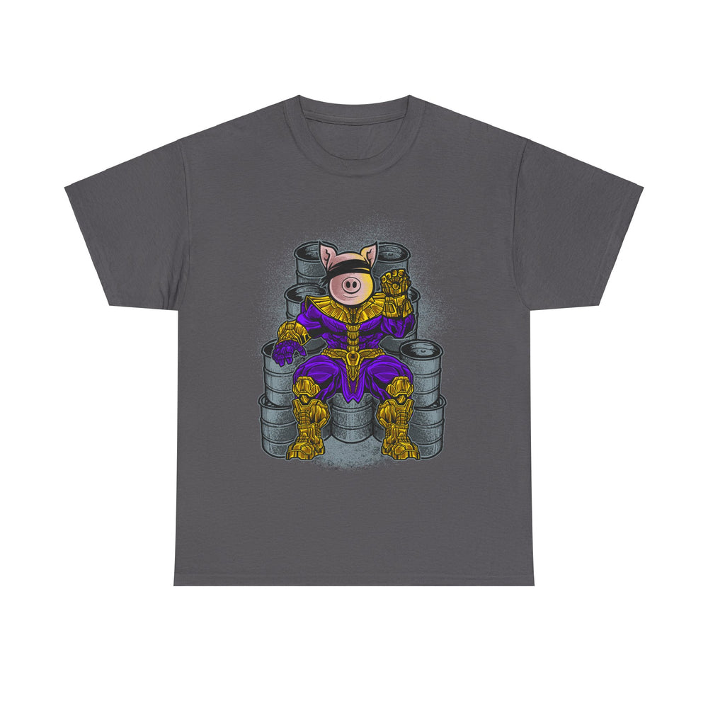 Pig Thanos Unisex Heavy Cotton Tee