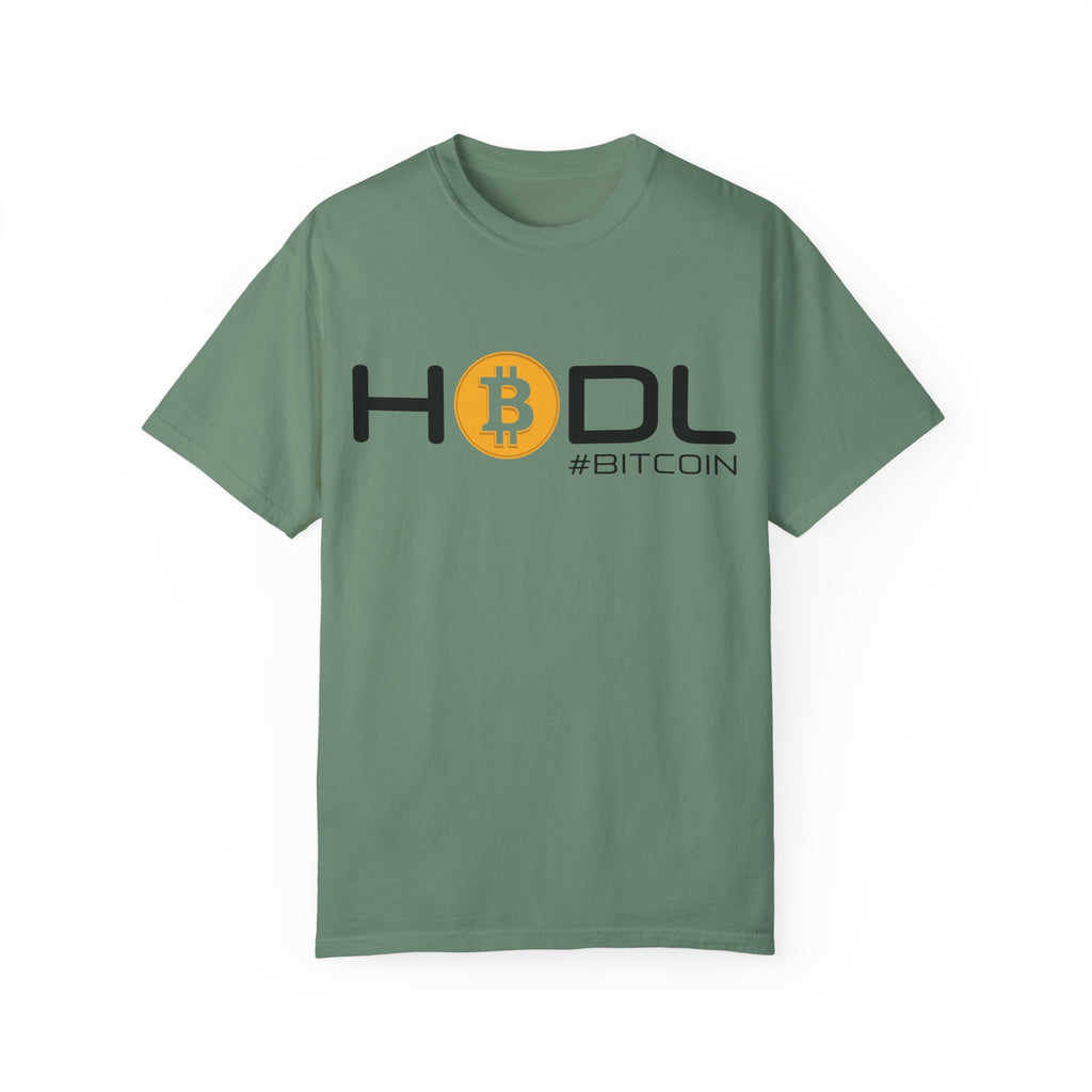 BraggerSwine Unisex Garment-Dyed T-Shirt - HODL Bitcoin