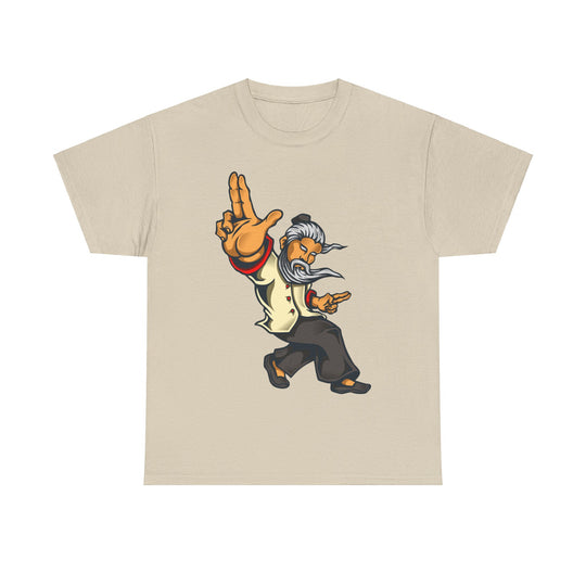 Kungfu Shifu Unisex Heavy Cotton Tee