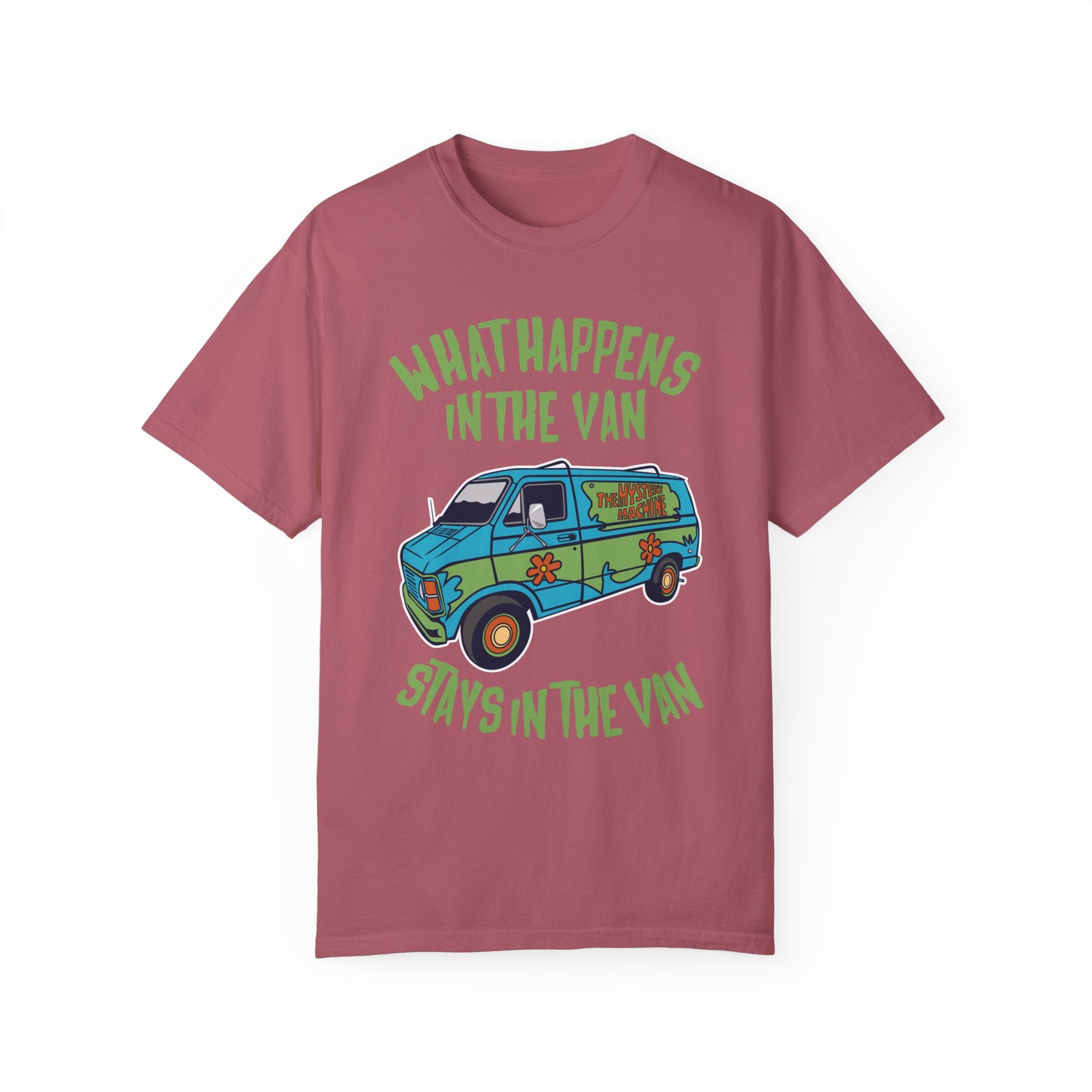 BraggerSwine Unisex Garment-Dyed T-Shirt - What Happens In The Van