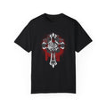 BraggerSwine Unisex Garment-Dyed T-Shirt - Steam Punk Cross