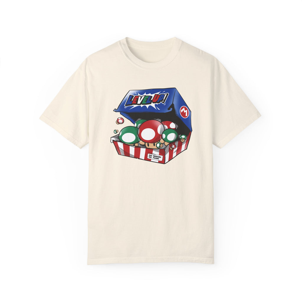 BraggerSwine Unisex Garment-Dyed T-Shirt - Level Up Snack Pack