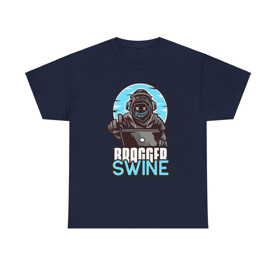 BraggerSwine Gamer Unisex Heavy Cotton Tee