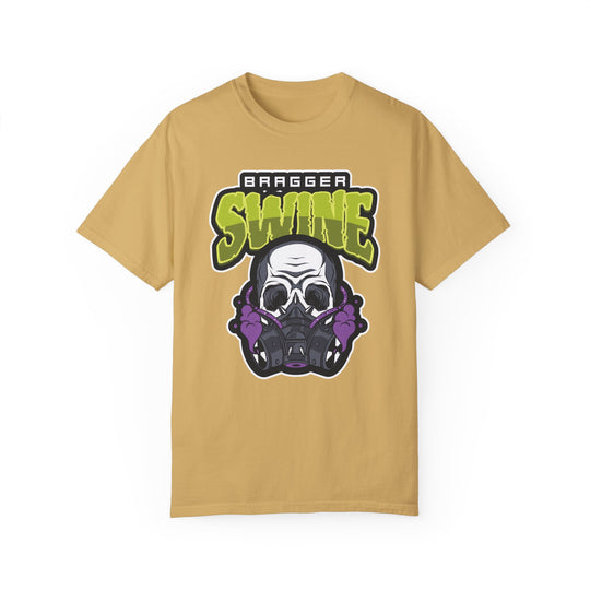 BraggerSwine Unisex Garment-Dyed T-Shirt - BraggerSwine Toxic Gaming