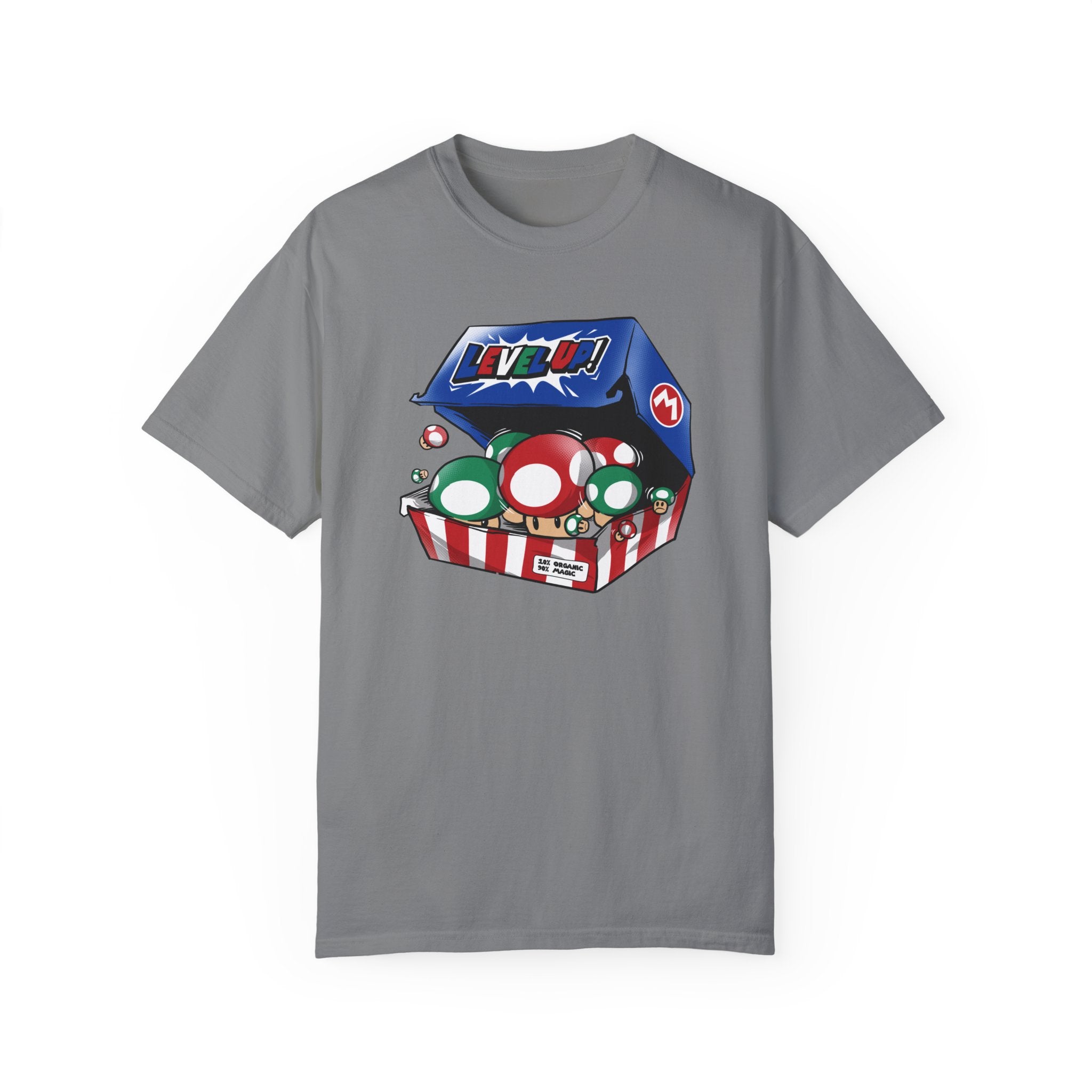 BraggerSwine Unisex Garment-Dyed T-Shirt - Level Up Snack Pack