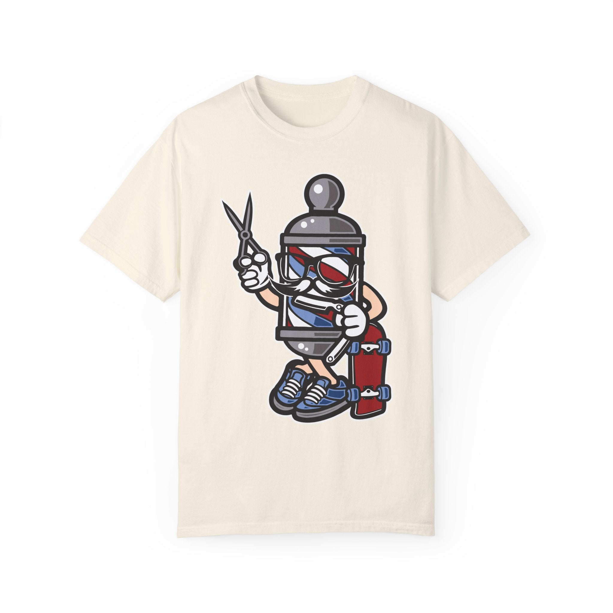 BraggerSwine Unisex Garment-Dyed T-Shirt - Barber Fresh Cut