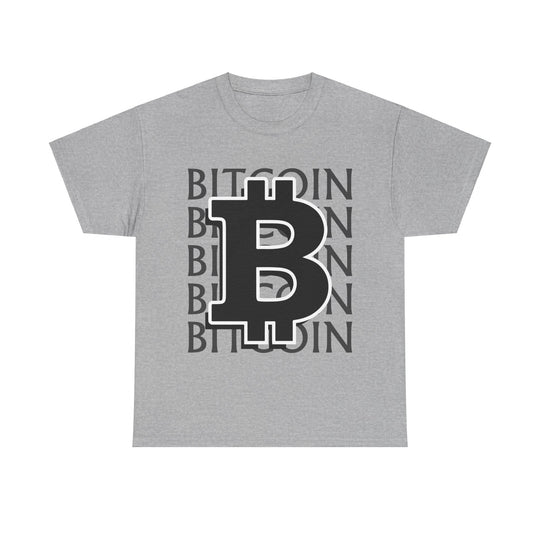 Bitcoin Unisex Heavy Cotton Tee