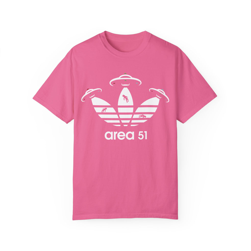 BraggerSwine Unisex Garment-Dyed T-Shirt - Area 51