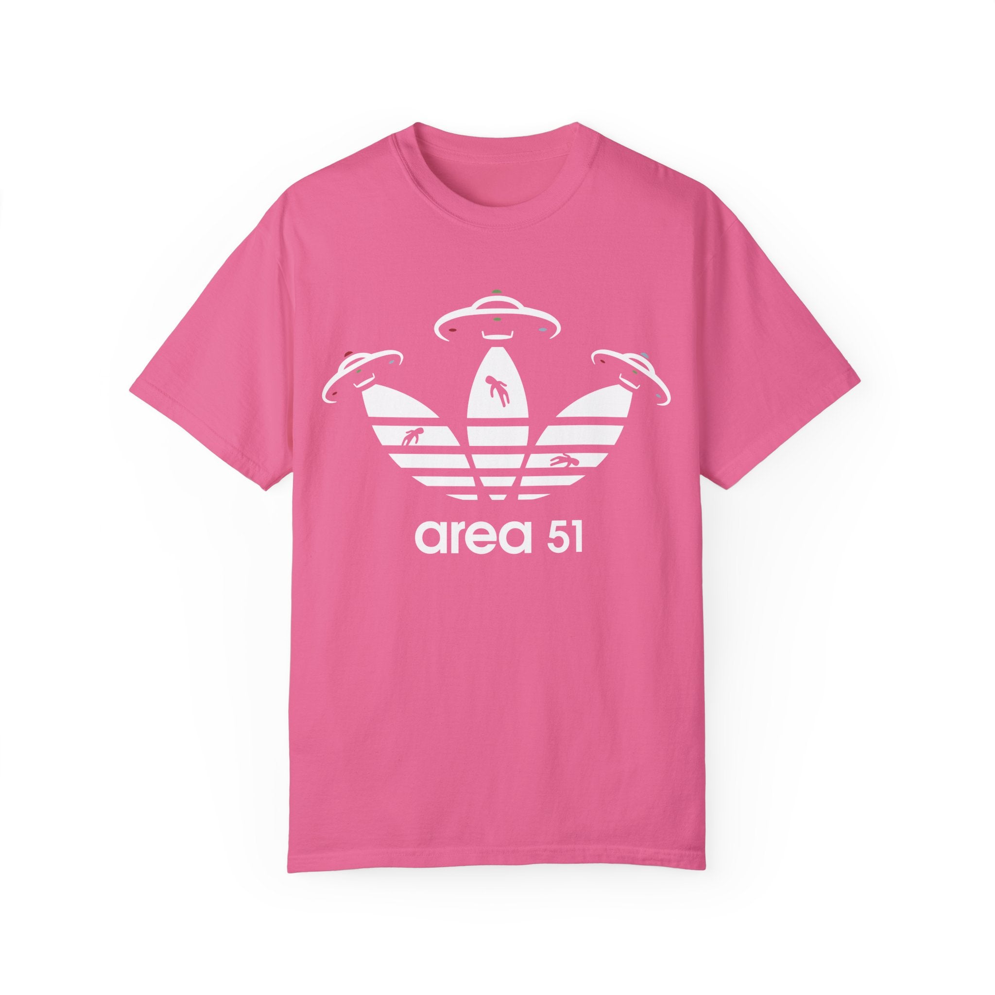 BraggerSwine Unisex Garment-Dyed T-Shirt - Area 51